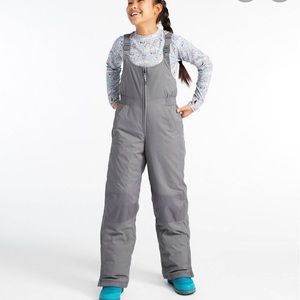 BLUE** L.L.Bean Kids Snow Bibs